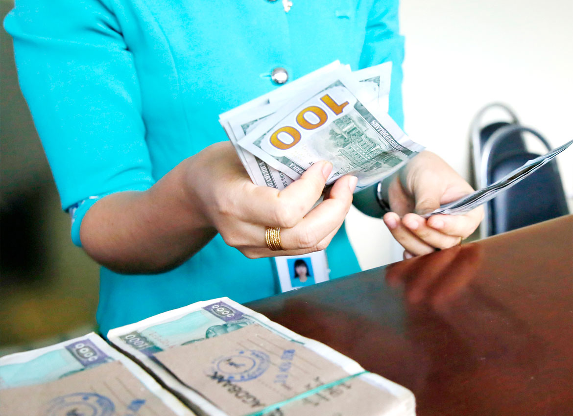 Central Bank of Myanmar announce emails and telephone number for foreign exchange matters.